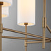 Myhouse Lighting Quorum - 663-8-81 - Eight Light Chandelier - Hamilton - Dark Brass