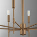 Myhouse Lighting Quorum - 663-8-81 - Eight Light Chandelier - Hamilton - Dark Brass