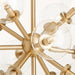 Myhouse Lighting Quorum - 8132-13-80 - 13 Light Pendant - Rovi - Aged Brass