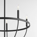 Myhouse Lighting Quorum - 6374-5-59 - Five Light Chandelier - Tribute - Matte Black