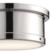 Myhouse Lighting Kichler - 52540PN - Two Light Flush Mount - Serca - Polished Nickel