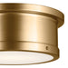 Myhouse Lighting Kichler - 52540BNB - Two Light Flush Mount - Serca - Brushed Natural Brass