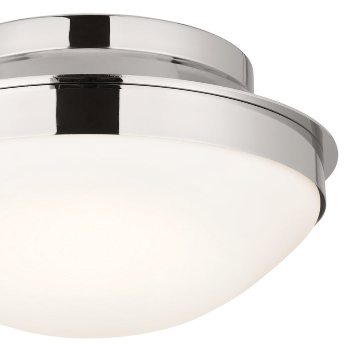 Myhouse Lighting Kichler - 52544PN - Two Light Flush Mount - Bretta - Polished Nickel