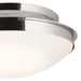 Myhouse Lighting Kichler - 52545PN - Three Light Flush Mount - Bretta - Polished Nickel