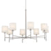 Myhouse Lighting Kichler - 52502PN - Eight Light Chandelier - Ali - Polished Nickel