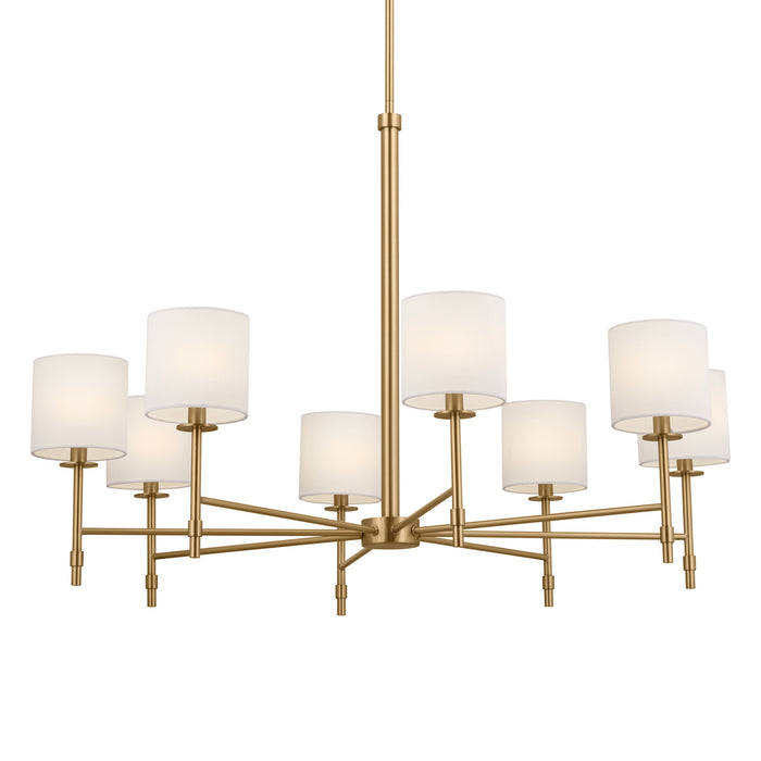 Myhouse Lighting Kichler - 52502BNB - Eight Light Chandelier - Ali - Brushed Natural Brass