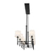 Myhouse Lighting Kichler - 52503BK - Ten Light Linear Chandelier - Ali - Black