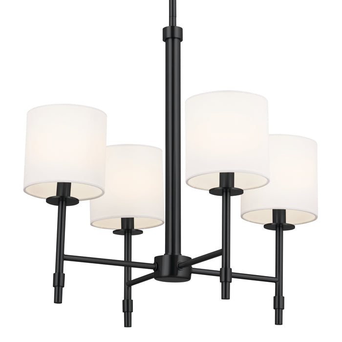 Myhouse Lighting Kichler - 52504BK - Four Light Mini Chandelier - Ali - Black