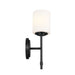 Myhouse Lighting Kichler - 55140BK - One Light Wall Sconce - Ali - Black