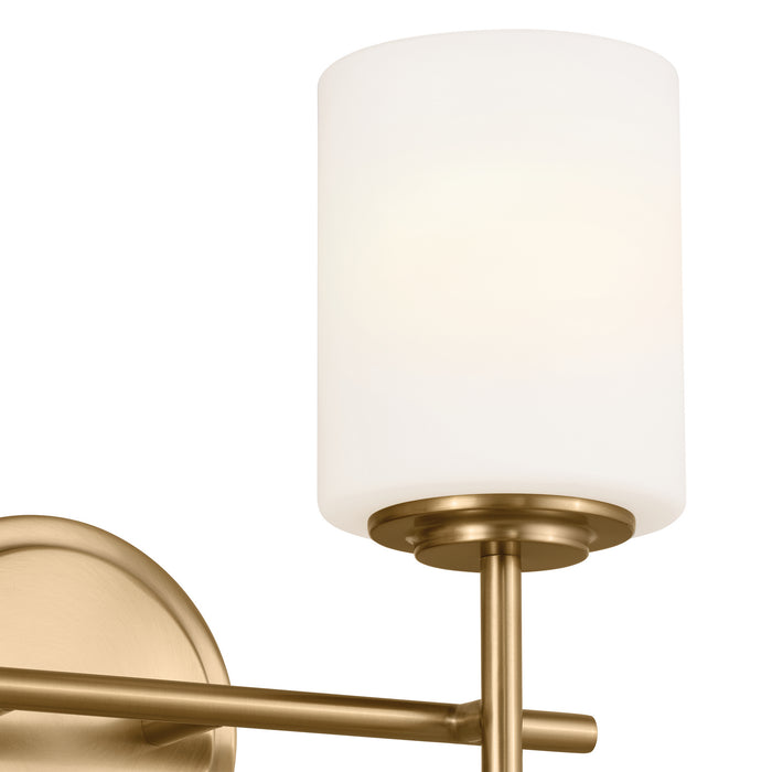 Myhouse Lighting Kichler - 55141BNB - Two Light Bath - Ali - Brushed Natural Brass