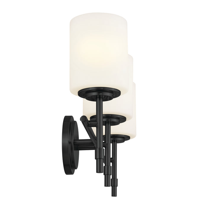 Myhouse Lighting Kichler - 55142BK - Three Light Bath - Ali - Black