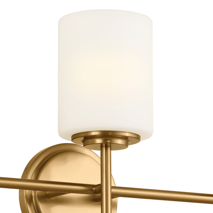 Myhouse Lighting Kichler - 55142BNB - Three Light Bath - Ali - Brushed Natural Brass