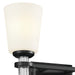 Myhouse Lighting Kichler - 55146BK - Two Light Bath - Rosalind - Black