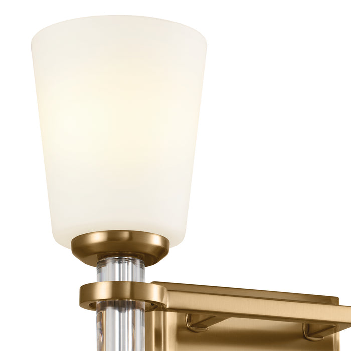 Myhouse Lighting Kichler - 55146BNB - Two Light Bath - Rosalind - Brushed Natural Brass