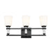 Myhouse Lighting Kichler - 55147BK - Three Light Bath - Rosalind - Black