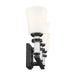 Myhouse Lighting Kichler - 55147BK - Three Light Bath - Rosalind - Black