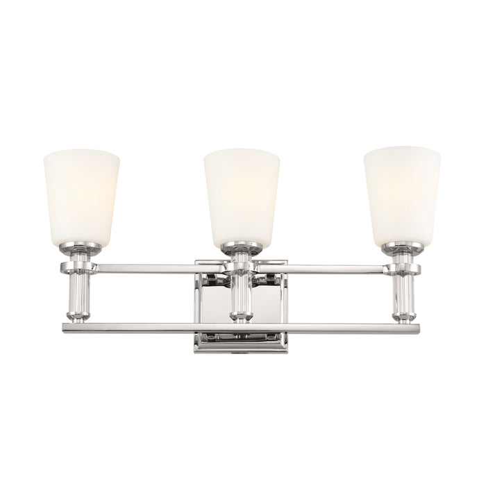 Myhouse Lighting Kichler - 55147PN - Three Light Bath - Rosalind - Polished Nickel