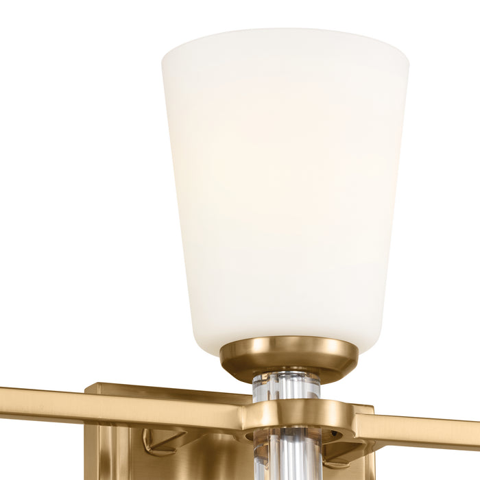 Myhouse Lighting Kichler - 55147BNB - Three Light Bath - Rosalind - Brushed Natural Brass