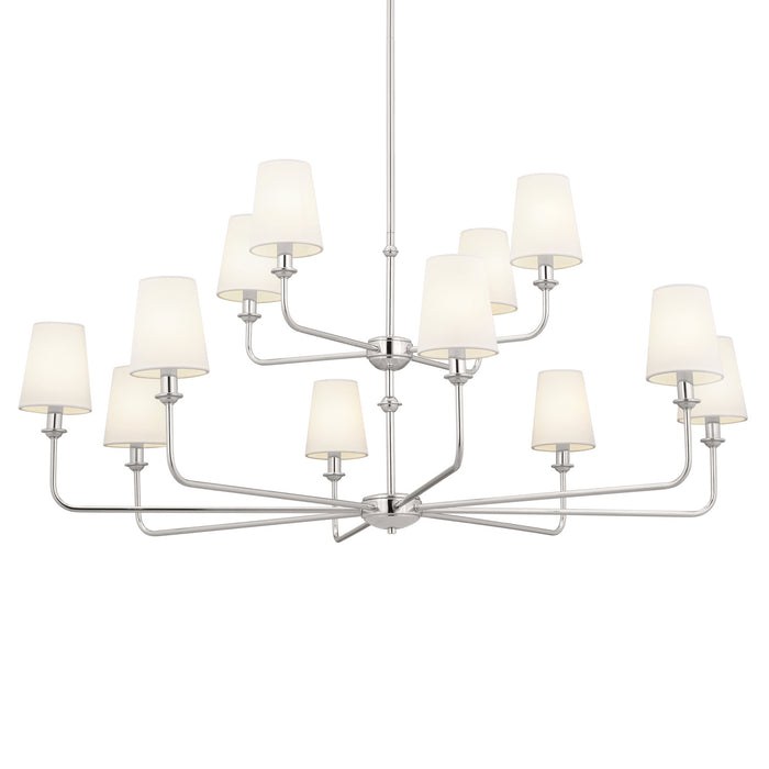 Myhouse Lighting Kichler - 52518PN - 12 Light Chandelier - Pallas - Polished Nickel