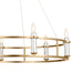 Myhouse Lighting Kichler - 52490BNB - Six Light Chandelier - Rosalind - Brushed Natural Brass