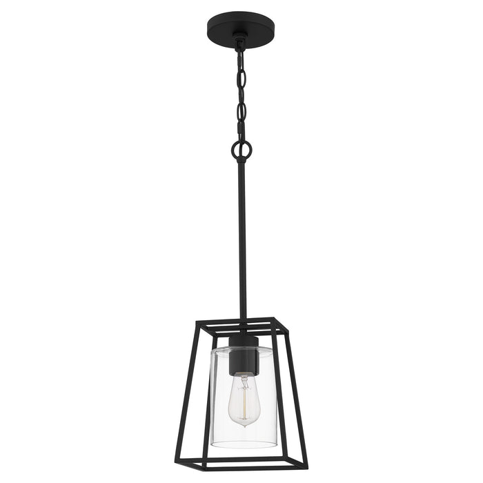 Myhouse Lighting Quoizel - PRC1508MBK - One Light Mini Pendant - Prescott - Matte Black