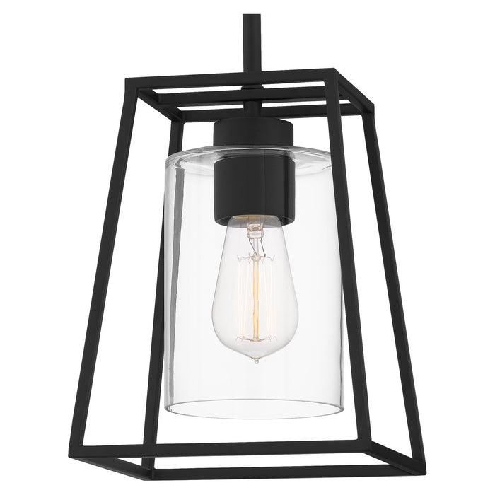 Myhouse Lighting Quoizel - PRC1508MBK - One Light Mini Pendant - Prescott - Matte Black