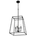 Myhouse Lighting Quoizel - PRC2818MBK - Four Light Pendant - Prescott - Matte Black