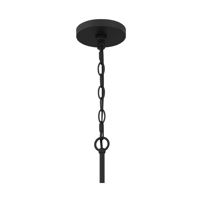 Myhouse Lighting Quoizel - PRC2818MBK - Four Light Pendant - Prescott - Matte Black