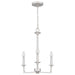 Myhouse Lighting Quoizel - PRC5016BN - Three Light Chandelier - Prescott - Brushed Nickel