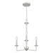 Myhouse Lighting Quoizel - PRC5016BN - Three Light Chandelier - Prescott - Brushed Nickel