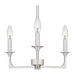 Myhouse Lighting Quoizel - PRC5016BN - Three Light Chandelier - Prescott - Brushed Nickel