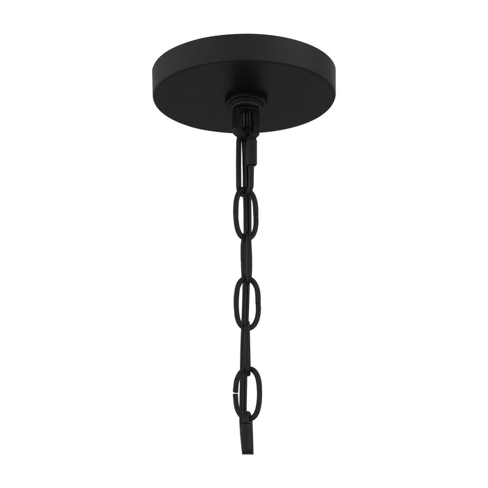 Myhouse Lighting Quoizel - PRC5016MBK - Three Light Chandelier - Prescott - Matte Black