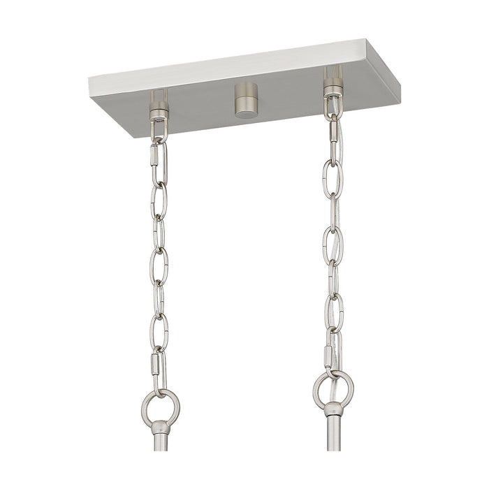 Myhouse Lighting Quoizel - PRC536BN - Five Light Island Chandelier - Prescott - Brushed Nickel