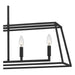 Myhouse Lighting Quoizel - PRC536MBK - Five Light Island Chandelier - Prescott - Matte Black