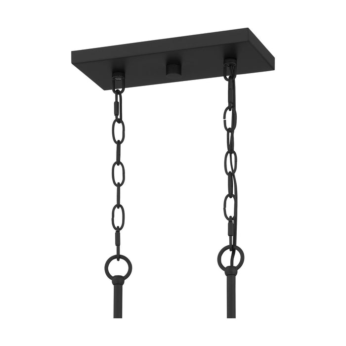 Myhouse Lighting Quoizel - PRC536MBK - Five Light Island Chandelier - Prescott - Matte Black