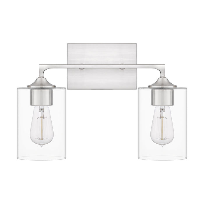 Myhouse Lighting Quoizel - PRC8616BN - Two Light Bath - Prescott - Brushed Nickel