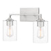 Myhouse Lighting Quoizel - PRC8616BN - Two Light Bath - Prescott - Brushed Nickel