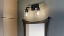 Myhouse Lighting Quoizel - PRC8616MBK - Two Light Bath - Prescott - Matte Black