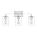 Myhouse Lighting Quoizel - PRC8624BN - Three Light Bath - Prescott - Brushed Nickel