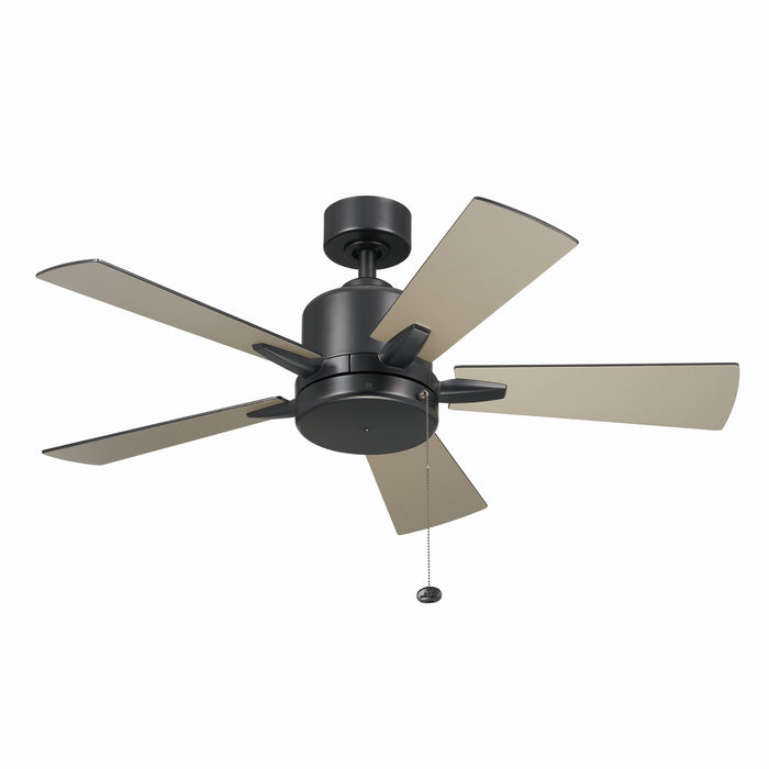 Myhouse Lighting Kichler - 330241SBK - 42"Ceiling Fan - Lucian II - Satin Black