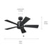 Myhouse Lighting Kichler - 330241SBK - 42"Ceiling Fan - Lucian II - Satin Black