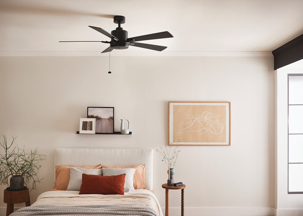 Myhouse Lighting Kichler - 330242SBK - 52"Ceiling Fan - Lucian II - Satin Black