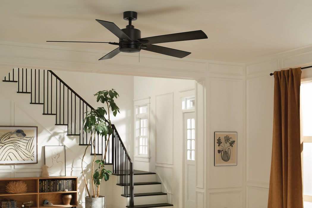 Myhouse Lighting Kichler - 330243SBK - 60"Ceiling Fan - Lucian II - Satin Black