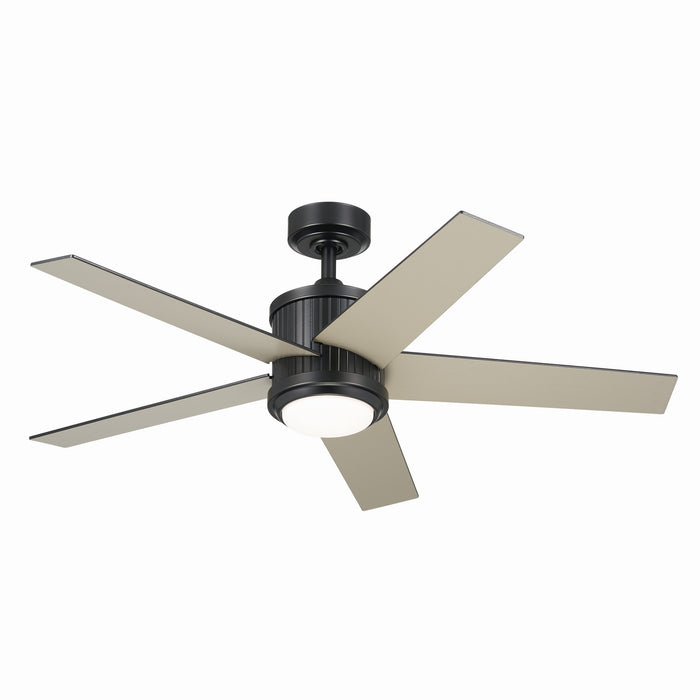 Myhouse Lighting Kichler - 300048SBK - 48"Ceiling Fan - Brahm - Satin Black