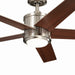 Myhouse Lighting Kichler - 300048BSS - 48"Ceiling Fan - Brahm - Brushed Stainless Steel