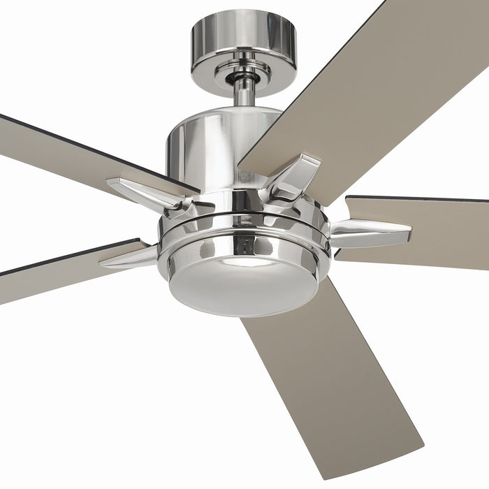 Myhouse Lighting Kichler - 330060PN - 60"Ceiling Fan - Lucian Elite XL - Polished Nickel