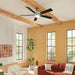 Myhouse Lighting Kichler - 330060PN - 60"Ceiling Fan - Lucian Elite XL - Polished Nickel