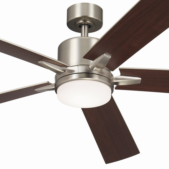 Myhouse Lighting Kichler - 330060NI - 60"Ceiling Fan - Lucian Elite XL - Brushed Nickel