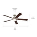 Myhouse Lighting Kichler - 330060NI - 60"Ceiling Fan - Lucian Elite XL - Brushed Nickel