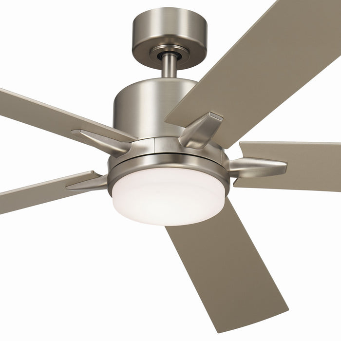 Myhouse Lighting Kichler - 330060NI - 60"Ceiling Fan - Lucian Elite XL - Brushed Nickel